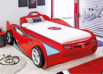 CARBED Кровать-машина Coupe с выдвижной кроватью Red 20.03.1306.00 в Чулыме - chulym.mebel54.com | фото