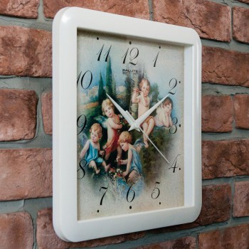 Часы настенные П-А7-327 Ангелы в Чулыме - chulym.mebel54.com | фото