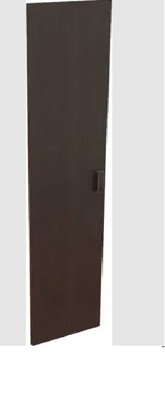 Дверь из ЛДСП к узкому стеллажу К-975. Ф Венге в Чулыме - chulym.mebel54.com | фото