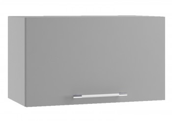 Гарда ПГ 600 шкаф верхний горизонтальный (Белый Эмалит/корпус Серый) в Чулыме - chulym.mebel54.com | фото