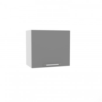 Гарда ВПГ 500 шкаф верхний горизонтальный высокий (Белый Эмалит/корпус Серый) в Чулыме - chulym.mebel54.com | фото