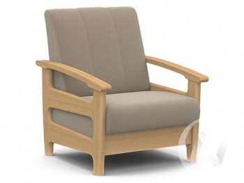 Кресло для отдыха Омега (бук лак/CATANIA LATTE) в Чулыме - chulym.mebel54.com | фото