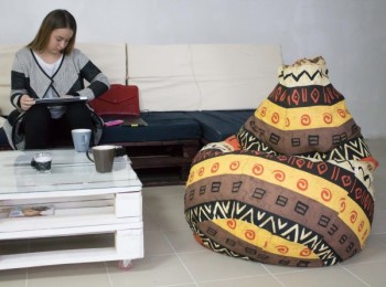 Кресло-груша Большое-Африка в Чулыме - chulym.mebel54.com | фото
