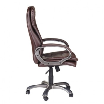 Кресло офисное BRABIX Omega EX-589 (коричневое) в Чулыме - chulym.mebel54.com | фото