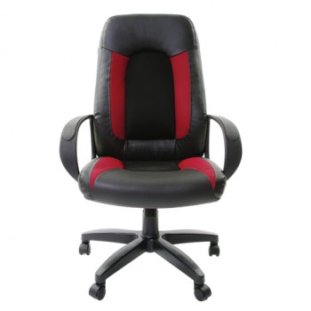 Кресло офисное BRABIX Strike EX-525 (черно-красный) в Чулыме - chulym.mebel54.com | фото