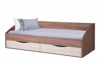 Кровать одинарная "Фея-3" (симметричная) в Чулыме - chulym.mebel54.com | фото