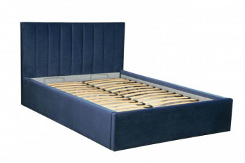 Кровать "Юнона" ш. 1600 (Н=1020мм) (ягуар нэви) в Чулыме - chulym.mebel54.com | фото