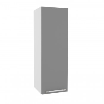 Лофт ВП 300 шкаф верхний высокий (Штукатурка белая/корпус Серый) в Чулыме - chulym.mebel54.com | фото