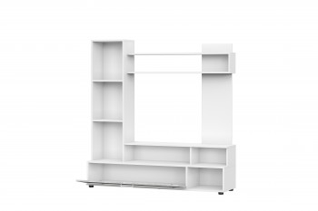 Мебель для гостиной "МГС 9" Белый / Цемент светлый в Чулыме - chulym.mebel54.com | фото