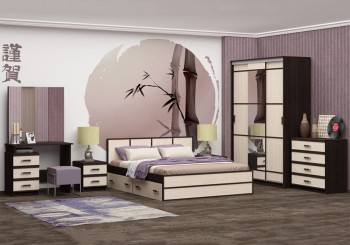 Модульная спальня Сакура в Чулыме - chulym.mebel54.com | фото