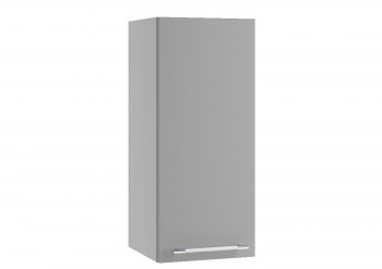 Монца ВП 300 шкаф верхний высокий (Белый софт/корпус Серый) в Чулыме - chulym.mebel54.com | фото