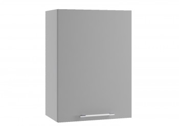 Монца ВП 500 шкаф верхний высокий (Белый софт/корпус Серый) в Чулыме - chulym.mebel54.com | фото