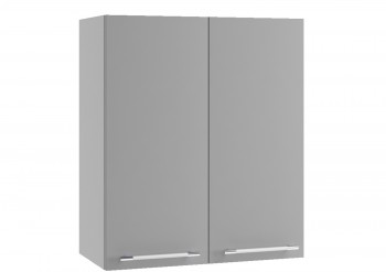 Монца ВП 700 шкаф верхний высокий (Белый софт/корпус Серый) в Чулыме - chulym.mebel54.com | фото