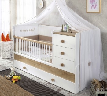 NATURA BABY Детская кровать-трансформер 20.31.1015.00 в Чулыме - chulym.mebel54.com | фото
