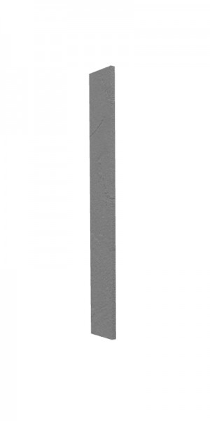 Панель торцевая (для шкафа верхнего торцевого высокого) ВПТ 400 Лофт (Штукатурка серая) в Чулыме - chulym.mebel54.com | фото