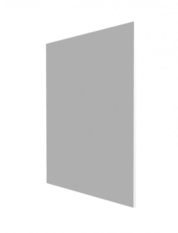 Панель торцевая С Ройс (для шкафов нижних) Белый софт в Чулыме - chulym.mebel54.com | фото