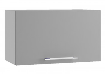 Ройс ПГ 600 Шкаф верхний горизонтальный (Графит софт/корпус Серый) в Чулыме - chulym.mebel54.com | фото