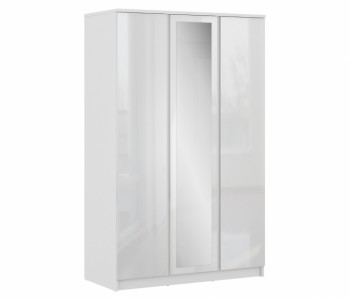 Шкаф 3-х дверный СБ-2493 Медея (Белый/Белый глянец) в Чулыме - chulym.mebel54.com | фото