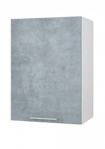 Шкаф 45 с фасадом Лофт (Камень Оленна/Белый) в Чулыме - chulym.mebel54.com | фото