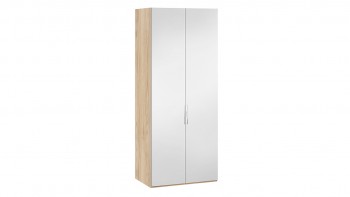 Шкаф для одежды с 2 зеркальными дверями «Эмбер» Яблоня Беллуно в Чулыме - chulym.mebel54.com | фото