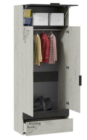Шкаф комбинированный для одежды «Оксфорд-2» в Чулыме - chulym.mebel54.com | фото