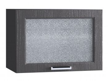 Шкаф верхний горизонтальный со стеклом 609, ШВГС 609 (Клен серый/корпус венге) в Чулыме - chulym.mebel54.com | фото